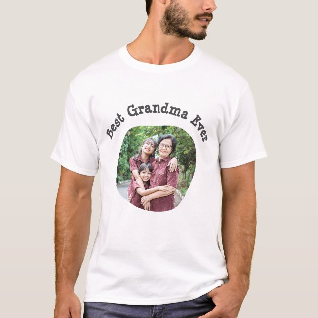 Bästa mormor Har någonsin laddat upp din kvadratfa T Shirt (Framsida)