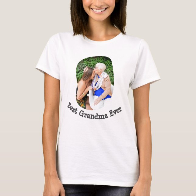 Bästa mormor Har någonsin laddat upp ditt familjef T Shirt (Framsida)