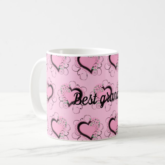 Bästa mormor kaffemugg (Framsida vänster)