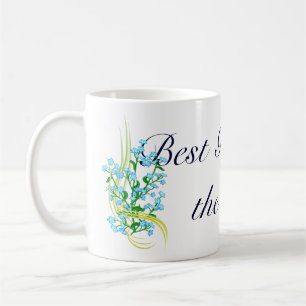 Bästa mormor med Mugg, bortglömd-jag-nots Kaffemugg