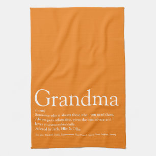 Bästa mormor/moster någonsin Mormor Morförälders d Kökshandduk