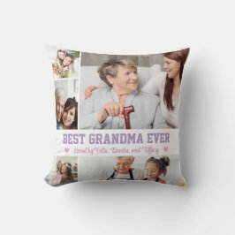 Bästa mormor någonsin Dekorativ kudde