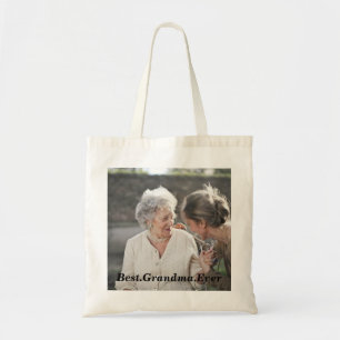 Bästa mormor någonsin - enkelt och Chic - foto Tygkasse