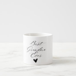 Bästa mormor någonsin espressomugg