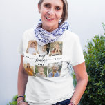 Bästa mormor någonsin - Farbarn Photo Collage T Shirt<br><div class="desc">Fira "Best Grandma nånsin" med den här personligen "Grandchildren Photo Collage T-Shirt". Den här tankeväckande presenten innehåller ett vackert arrangerat kollage av omhuldade foton som fångar speciella ögonblick, kompletterat med ett kärleksfullt meddelande. Den är gjord av mjuk och hållbar väv och erbjuder både komfort och stil. Anpassad design garanterar klara...</div>