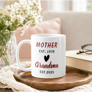 Bästa mormor någonsin Foto Collage   Morföräldrar Kaffemugg