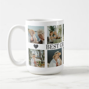 Bästa mormor någonsin Foto Collage – Present med h Kaffemugg