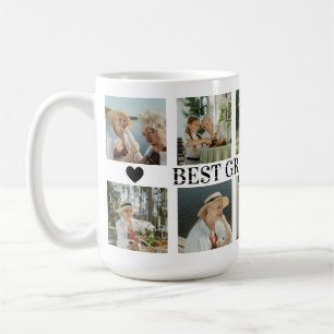 Bästa mormor någonsin Foto Collage – Present med h Kaffemugg