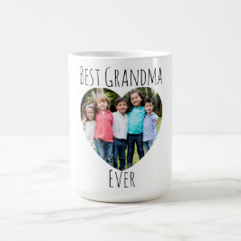 Bästa mormor någonsin Foto Kaffemugg