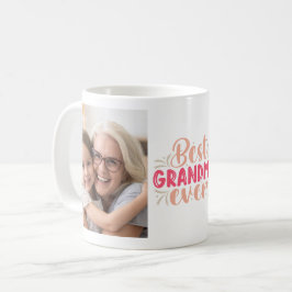 Bästa mormor någonsin Fotokaffe Mugg