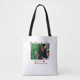 Bästa mormor någonsin, fotokollage vi kärlek dig n tygkasse