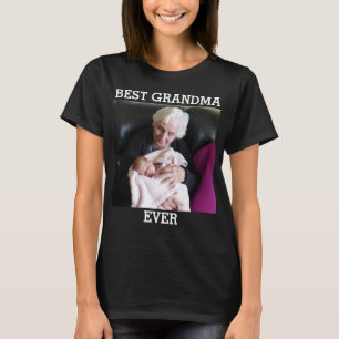 Bästa mormor någonsin-fotot Skapar din egen Anpass T Shirt