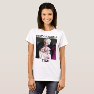 Bästa mormor någonsin-fotot Skapar din egen Anpass T Shirt