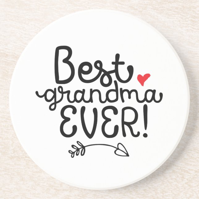 Bästa mormor någonsin Granny Grandmor Underlägg (Framsidan)