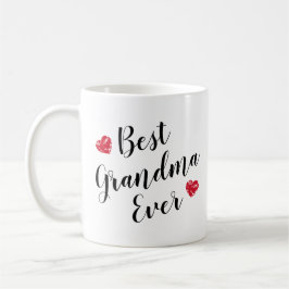 Bästa mormor någonsin kaffemugg