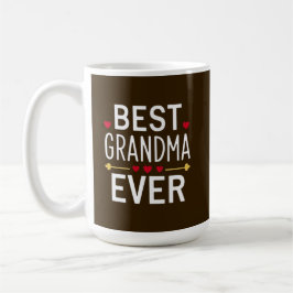 Bästa mormor någonsin kaffemugg