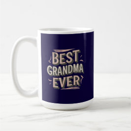 Bästa mormor någonsin kaffemugg