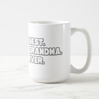 Bästa mormor någonsin kaffemugg