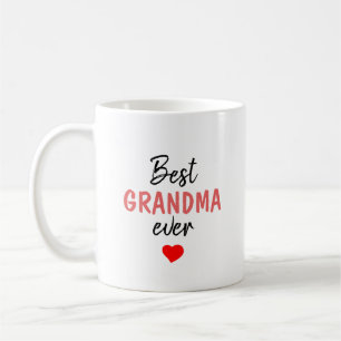 Bästa mormor någonsin kaffemugg