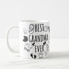 Bästa mormor någonsin kaffemugg