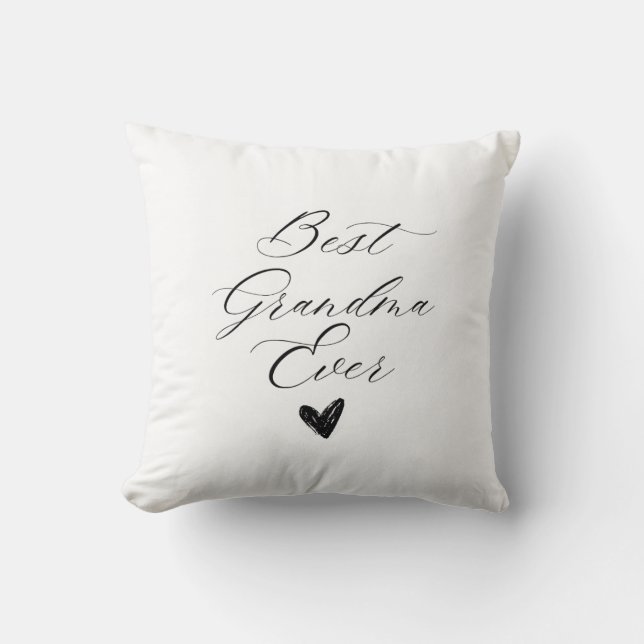 Bästa mormor någonsin kudde (Framsida)