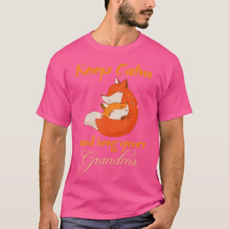 Bästa mormor någonsin Lugn Hugga din mormavecka T Shirt