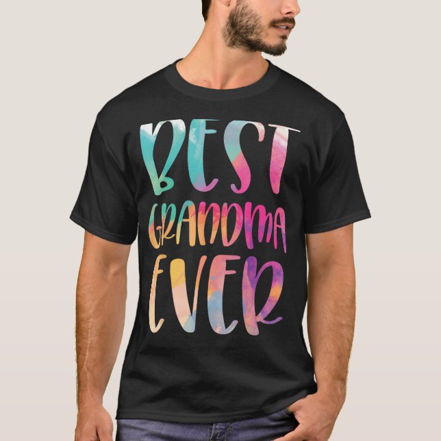 Bästa mormor någonsin Mor-dagen T Shirt (Framsida)