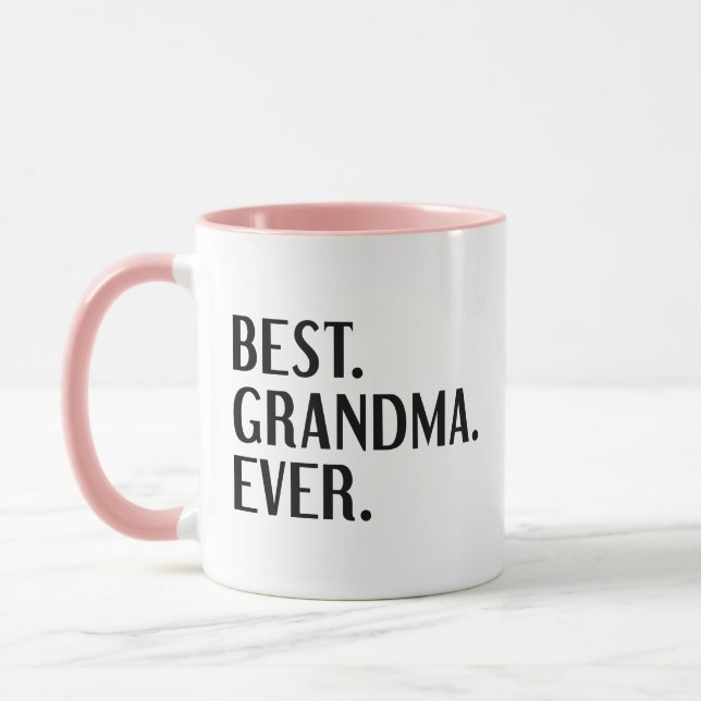 Bästa mormor någonsin mugg (Vänster)