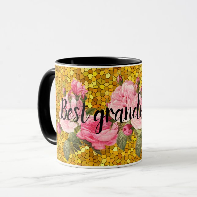 Bästa mormor någonsin mugg (Framsida vänster)