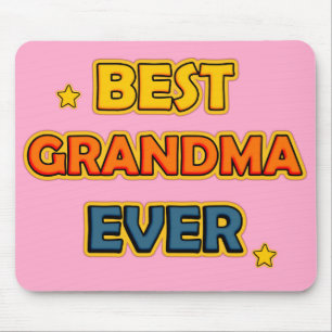 Bästa mormor någonsin musmatta