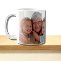 Bästa mormor någonsin Namn Photo Mugg