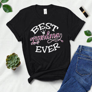 Bästa mormor någonsin, ny mormor t shirt