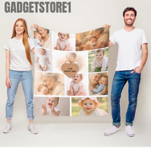 Bästa mormor någonsin – Perfekt mormors dag Fleecefilt