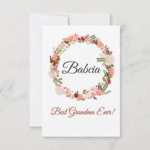 Bästa mormor någonsin Polska Babcia