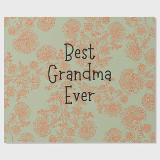 Bästa mormor någonsin presentpapper