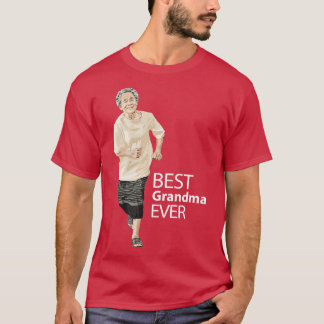 Bästa mormor någonsin t shirt