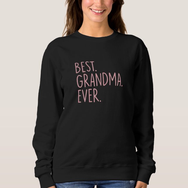 Bästa mormor någonsin t shirt (Framsida)