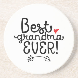 Bästa mormor nånsin mormor underlägg