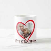 Bästa mormor Personlig egen fotomugg
