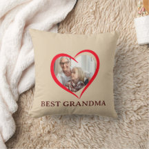 Bästa mormor Personlig Kastkudde Present