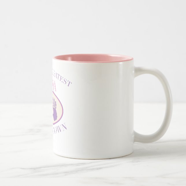 Bästa Mormor Utan Tvekan T-shirt Två-Tonad Mugg (Höger)