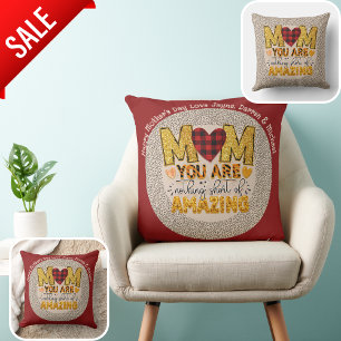 BÄSTA Mors dag Gift Eva! Personlig Mamma-citat Kudde