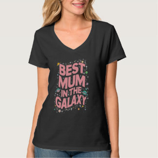 Bästa Morsa i Galaxy - närvarande Mors dag - Mu T Shirt