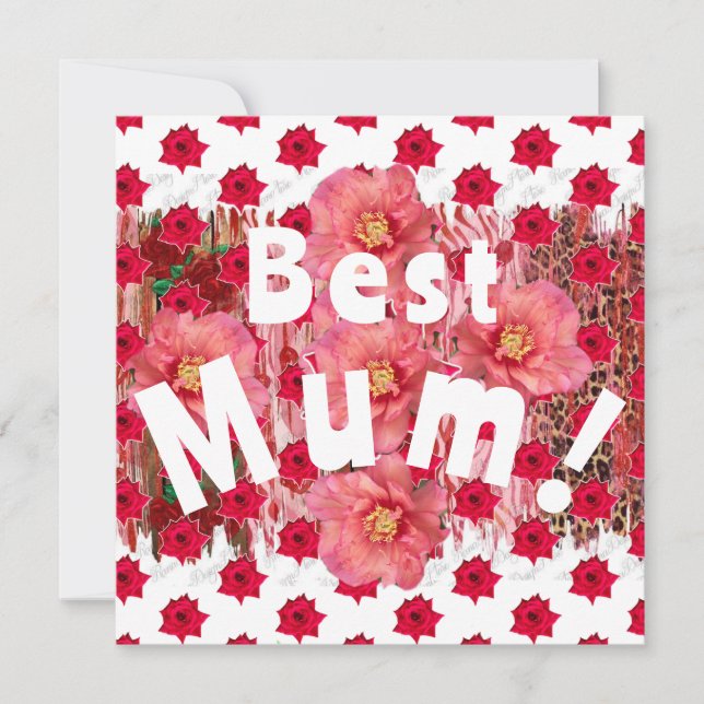 Bästa Morsa! Kort (Framsida)