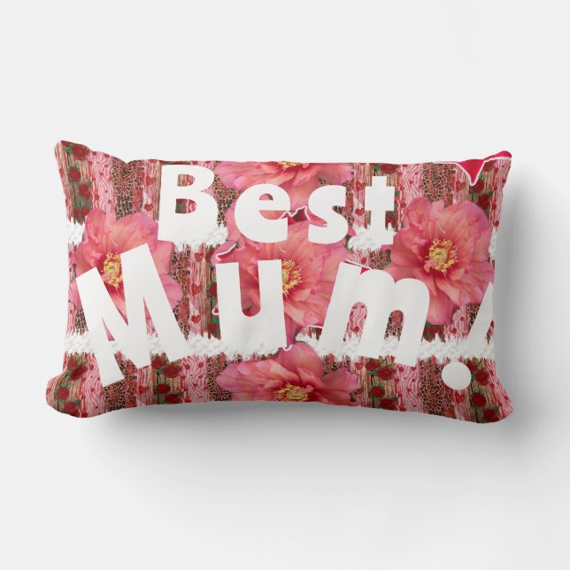 Bästa Morsa! Lumbarkudde (Framsida)