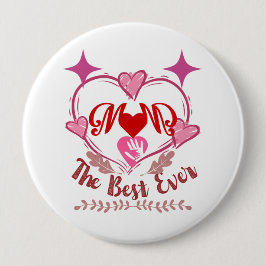 Bästa morsa någonsin knapp