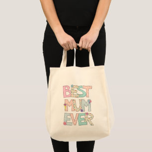 Bästa Morsa någonsin Livsmedel Tote Bag Tygkasse