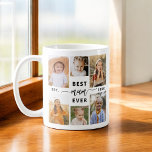 Bästa Morsa någonsin - Mors dag fotokollage Kaffemugg<br><div class="desc">Fira din morsa med "Bästa Morsa någonsin" Mors dag Photo Collage Coffee Mugg. Personlig mugg har ett vackert arrangerat kollage av omhuldade foton, speciella ögonblick och minnen. Det hjärtliga budskapet "Bästa Morsa någonsin" ger en trevlig beröring. Det är både mikrovågsugn och diskmaskin som är säker och som är konstruerad av...</div>