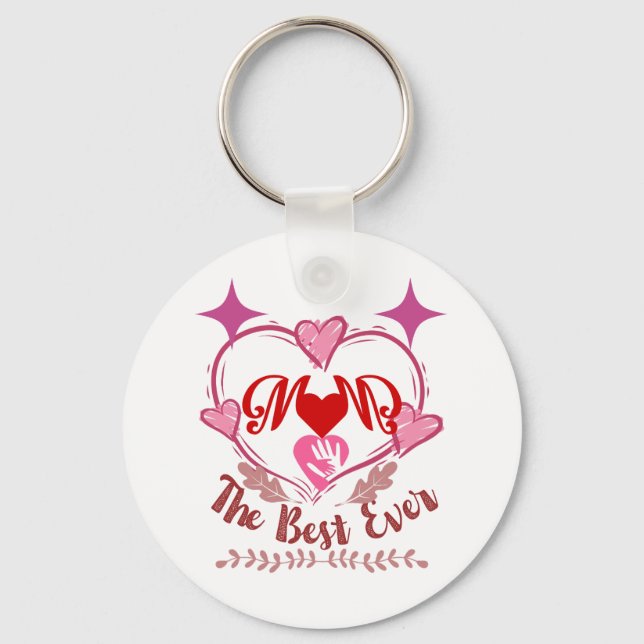Bästa morsa någonsin nyckelring (Framsida)