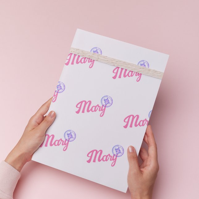 Bästa Morsa någonsin Personlig Mors dag Presentpapper (Skapare uppladdad)